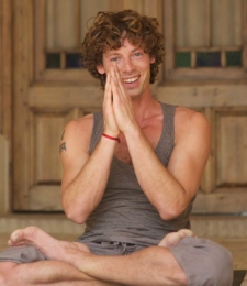 Yoga teacher Isaac Mullins