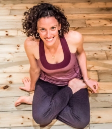Yoga teacher Mollie McClelland