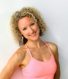 Yoga teacher Natasha Kerry