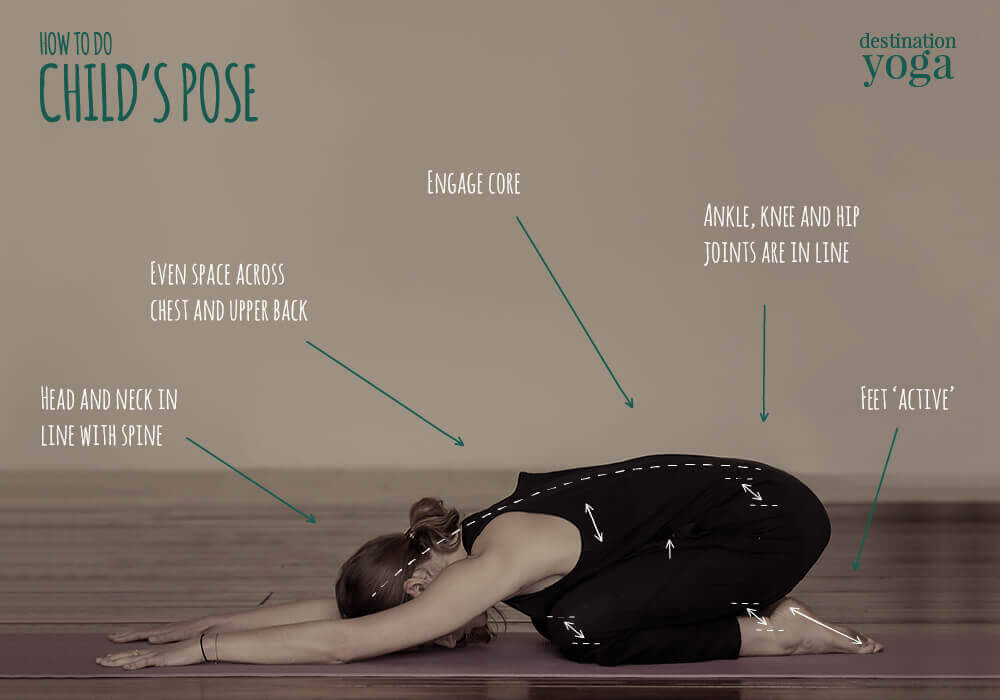 Child's Pose: How to Practice Balasana Yoga - Auric