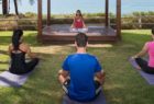 yoga with an ocean view at Pine Cliffs